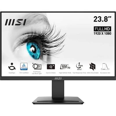 MSI Pro MP2412DE 60cm (23,8") FHD VA Office Monitor 16:9 HDMI/DP 100Hz 4ms Sync von MSI