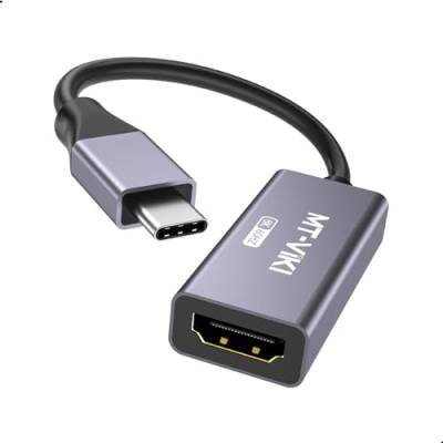 MT-VIKI 4K@120Hz/8K@60Hz USB C zu HDMI Adapter, Thunderbolt 3/4 USB C auf HDMI 2.1 Adapter Kompatibel mit MacBook iPad Surface Galaxy Dell und mehr 48Gbps von MT-VIKI
