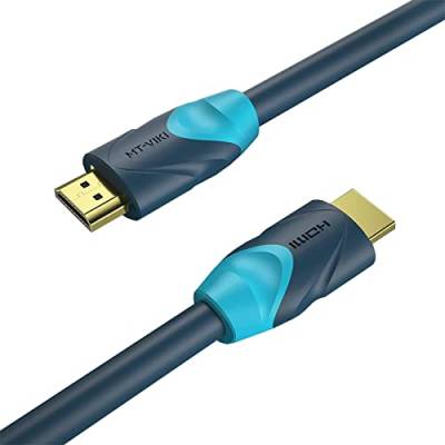 MT-VIKI 4K60Hz HDMI Kabel 2m 18Gbps Highspeed Ethernet Kompatibel mit Video 4K UHD 2160p,HD 1080p,3D Xbox PS3/4 von MT-VIKI