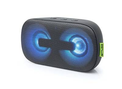 Muse M-370 DJ Tragbarer Bluetooth-Lautsprecher mit Beleuchtung, Freisprechfunktion & Akku, 10 Meter Reichweite, schwarz von MUSE