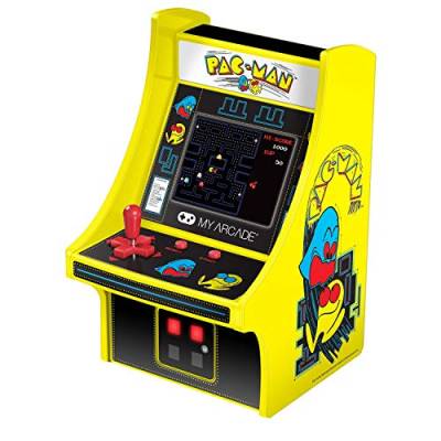 dreamGEAR 6 Zoll Collectible Retro Pac-Man Micro Player, gelb von MY ARCADE