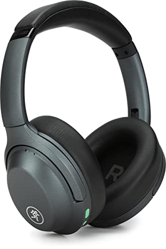 Mackie MC-60BT Bluetooth-Kopfhörer mit Geräuschunterdrückung, Schwarz von Mackie