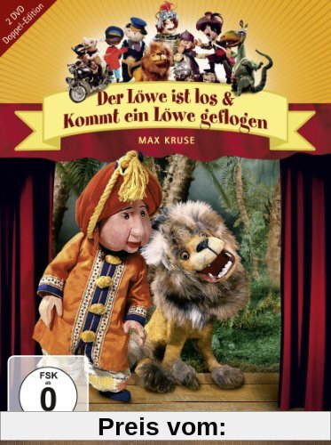 Augsburger Puppenkiste: Der Löwe ist los + Kommt ein Löwe geflogen (Doppel Edition 2 DVDs) von Manfred Jenning