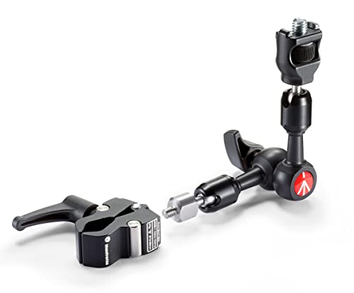 Manfrotto 244 Micro Friktionsarm Kit: & Verdrehschutz & Nano Clamp von Manfrotto