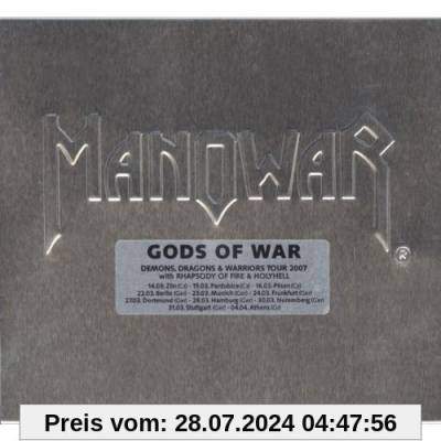 Gods of War (Ltd. Edition, CD + DVD) von Manowar