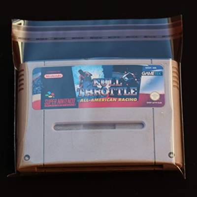 Super Nintendo Spiele Schutzhüllen Medien Case 200 St. von Mari-Medienverpackungen
