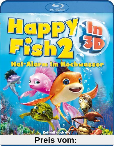 Happy Fish 2 - Hai-Alarm im Hochwasser (3D Blu-ray) von Mark Dippe