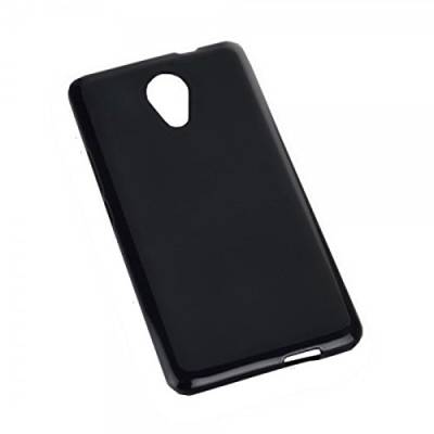 Dark Case Style - Silikon TPU Handy Cover Hülle Schale Kappe in Schwarz - kompatibel mit Wiko Robby - Schutz Schutzhülle - (Bulk) von Markenlos