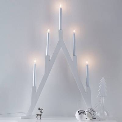 Geradlinig gestalteter Kerzenleuchter Bjurfors von Markslöjd