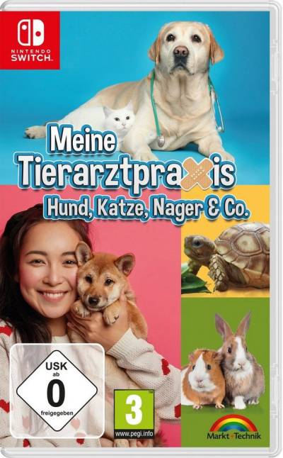 Meine Tierarztpraxis - Hund, Katze, Nager & Co. Nintendo Switch von Markt+Technik