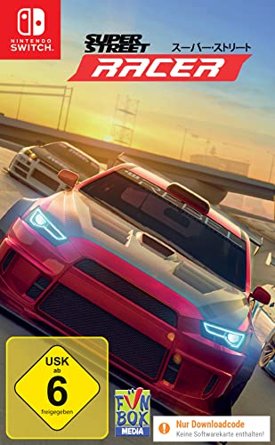 SUPER STREET RACER - The Game - Autorennen Simulation - Nintendo Switch von Markt + Technik