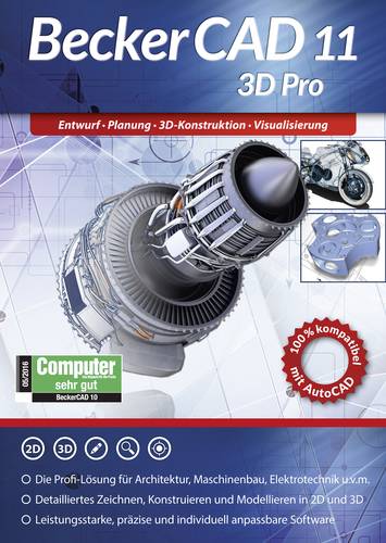 Markt & Technik 80626 Vollversion, 1 Lizenz CAD-Software von Markt & Technik