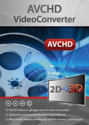 Markt & Technik AVCHD VideoConverter Vollversion, 1 Lizenz Windows Videobearbeitung von Markt & Technik