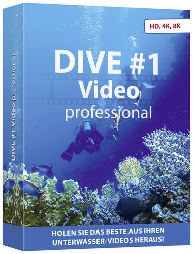 Markt & Technik DIVE 1 Video PRO Vollversion, 1 Lizenz Windows Bildbearbeitung von Markt & Technik