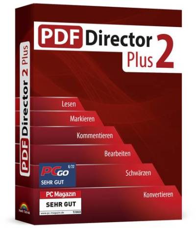 Markt & Technik PDF Director 2 Plus Vollversion, 1 Lizenz Windows PDF-Software von Markt & Technik