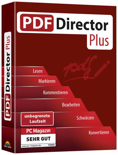 Markt & Technik PDF Director Plus Vollversion, 1 Lizenz PDF-Software von Markt & Technik
