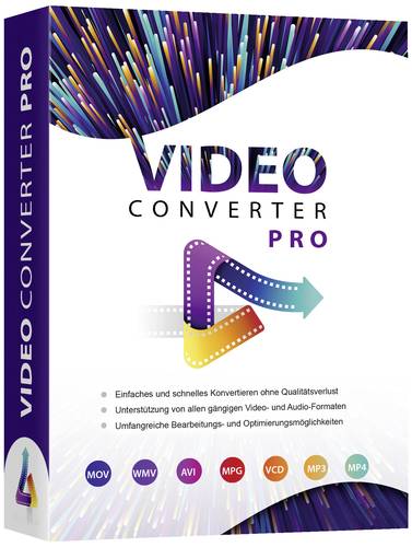 Markt & Technik Video Converter Pro Vollversion, 3 Lizenzen Windows Videobearbeitung von Markt & Technik