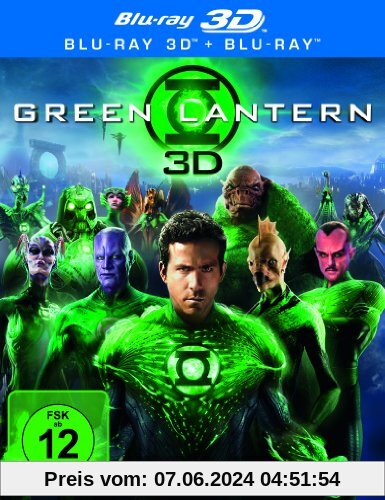 Green Lantern (Extended Cut) (+ Blu-ray) [Blu-ray 3D] von Martin Campbell
