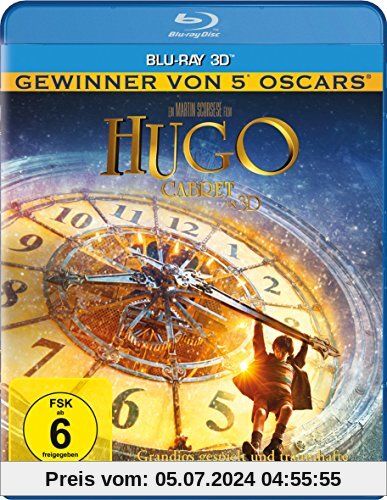 Hugo Cabret 3D [3D Blu-ray] von Martin Scorsese
