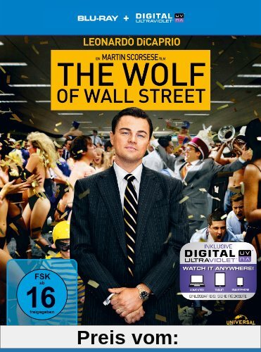 The Wolf of Wall Street  (inkl. Digital Ultraviolet) [Blu-ray] von Martin Scorsese