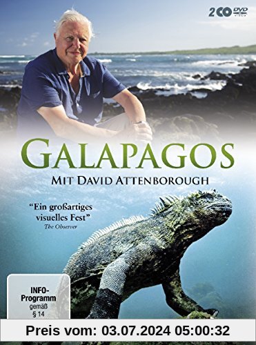 Galapagos - mit David Attenborough [2 DVDs] von Martin Williams