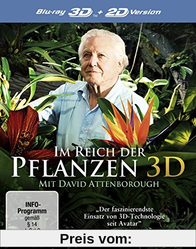 Im Reich der Pflanzen 3D - mit David Attenborough  (inkl. 2D-Version) [3D Blu-ray] von Martin Williams