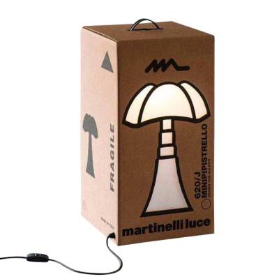 Martinelli Luce Minipipistrello Karton LED-Laterne von Martinelli Luce