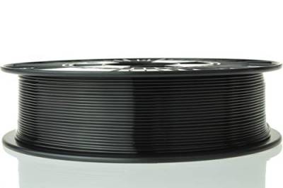 Material4Print - PETG Filament Ø 1,75mm 750g Rolle - Premium-Qualität für 3D Drucker (Transparent Schwarz) von Material 4 Print