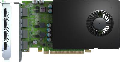 Matrox D-Series D1480 - Grafikkarten - 4 GB GDDR5 - PCIe 3.0 x16 - 4 x DisplayPort von Matrox