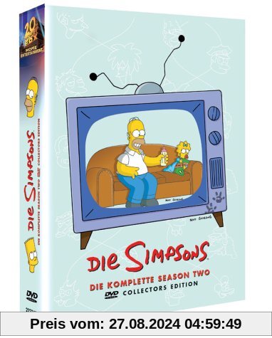 Die Simpsons - Die komplette Season 2 (Collector's Edition, 4 DVDs) von Matt Groening