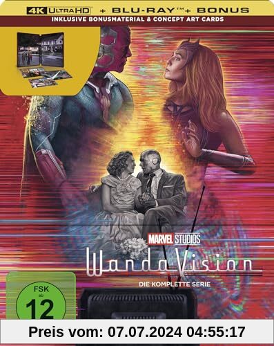 WandaVision - Steelbook - Limited Edition (4K Ultra HD) (+ Blu-ray) [4 Discs] von Matt Shakman