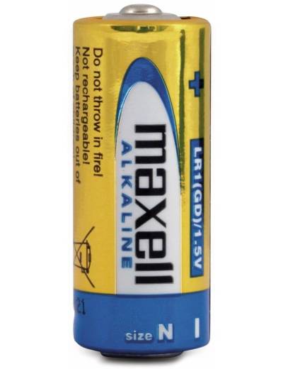 MAXELL Lady-Batterie Alkaline, LR1, 1 Stück von Maxell