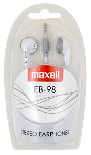 Maxell 303452 Kopfhörer EB-98 3,5 mm Klinke weiß von Maxell