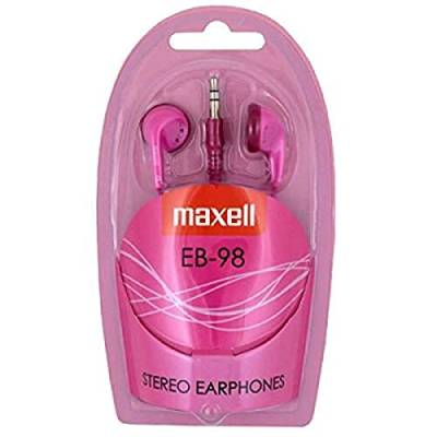 Maxell 303454 Kopfhörer EB-98 3,5 mm Klinke rosa von Maxell