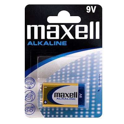 Maxell 6LR61-MN1604 9V Alkaline Batterie von Maxell