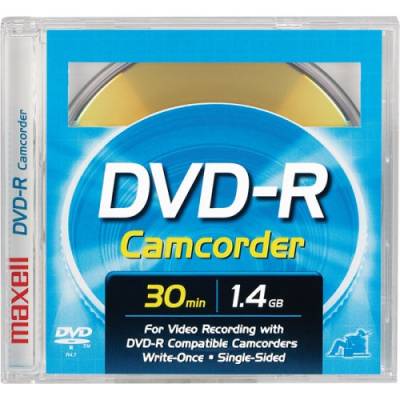 Maxell DVD-R CAM/Sony 3 DVD-R Wechselscheibe in Juwelenbox für Sony DVD-Camcorder von Maxell