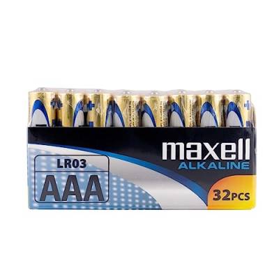 Maxell LR03 AAA Micro Alkaline Batterien (32er Pack) von Maxell