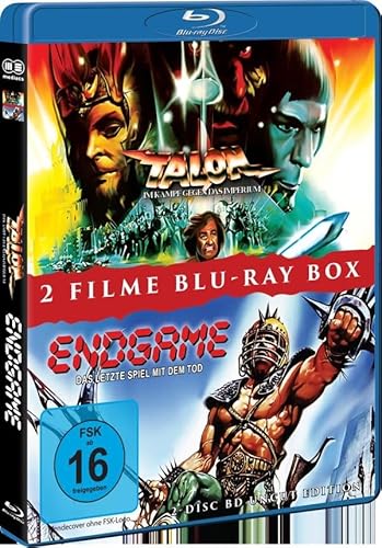 ENDGAME - Das letzte Spiel mit dem Tod + TALON - IM KAMPF GEGEN DAS IMPERIUM - 2 Disc Uncut Action BD Box [Blu-ray] von Mediacs (Tonpool medien)