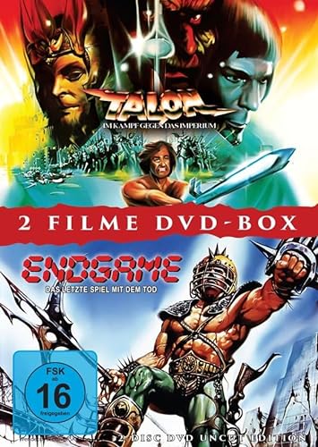 ENDGAME - Das letzte Spiel mit dem Tod + TALON - IM KAMPF GEGEN DAS IMPERIUM - 2 Disc Uncut Action DVD Box von Mediacs (Tonpool medien)