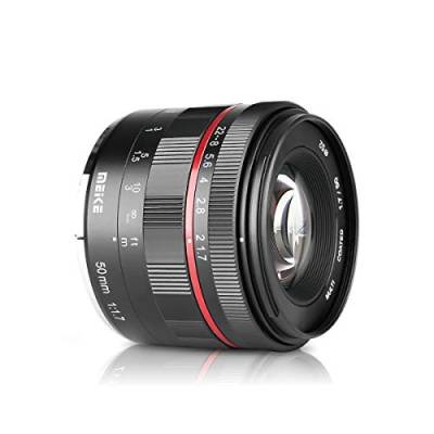 MEIKE MK-50MM F/1.7 Prime Lens Compatible with Sony Full Frame Camera Such as A7II A9 (E-Mount) von Meike