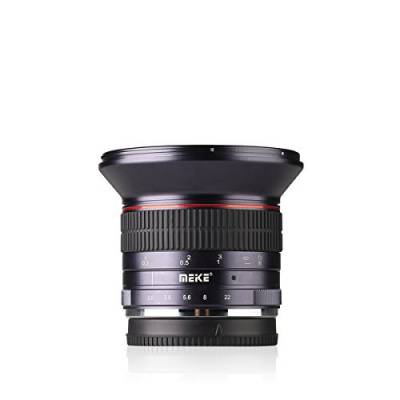 Meike MK 12 mm f/2.8 Weitwinkel Manueller Fokus Objektiv für Sony EMOUNT spiegellose Kamera mit APS-C A6000 A6300 A6400 A6500 NEX3 NEX5 etc von Meike