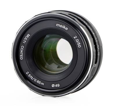 Meike Meike 50mm F2.0 Objektiv multicoated für Sony E-Mount Objektiv von Meike