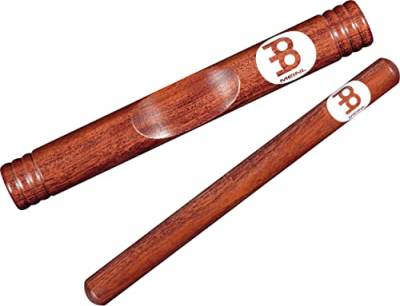 Meinl Percussion CL2RW Wood Claves, African aus Rotholz (25 cm Länge / 3 cm Durchmesser) von Meinl Percussion