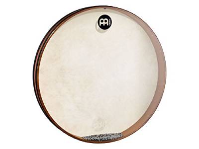Meinl Percussion FD22SD Sea Drum/Frame Drum mit Kombination aus Ziegenfell und Kunststofffell 55,8 cm (22 Zoll) Durchmesser African braun von Meinl Percussion