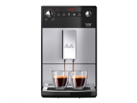 Melitta 6769697, Espressomaschine, 1,2 l, Kaffeebohnen, Eingebautes Mahlwerk, 1450 W, Schwarz, Silber von Melitta