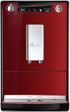 Melitta Caffeo Solo E950-204 Kaffeevollautomat Chili Rot von Melitta