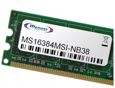 Memorysolution - DDR4 - Modul - 16 GB - SO DIMM 260-PIN - 2133 MHz / PC4-17000 - 1,2 V - ungepuffert - Non-ECC - für MSI GE62 Marke von Memorysolution