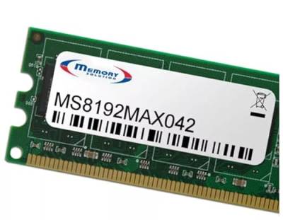 Memorysolution Memory Solution MS8192MAX042 Speichermodul 8GB (MS8192MAX042) Marke von Memorysolution