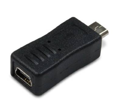 Metronic 470229 Mini USB/Micro USB Adapter schwarz von Metronic