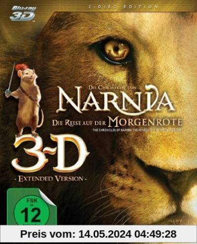 Die Chroniken von Narnia - Die Reise auf der Morgenröte - Extended Version  (+ Blu-ray) von Michael Apted